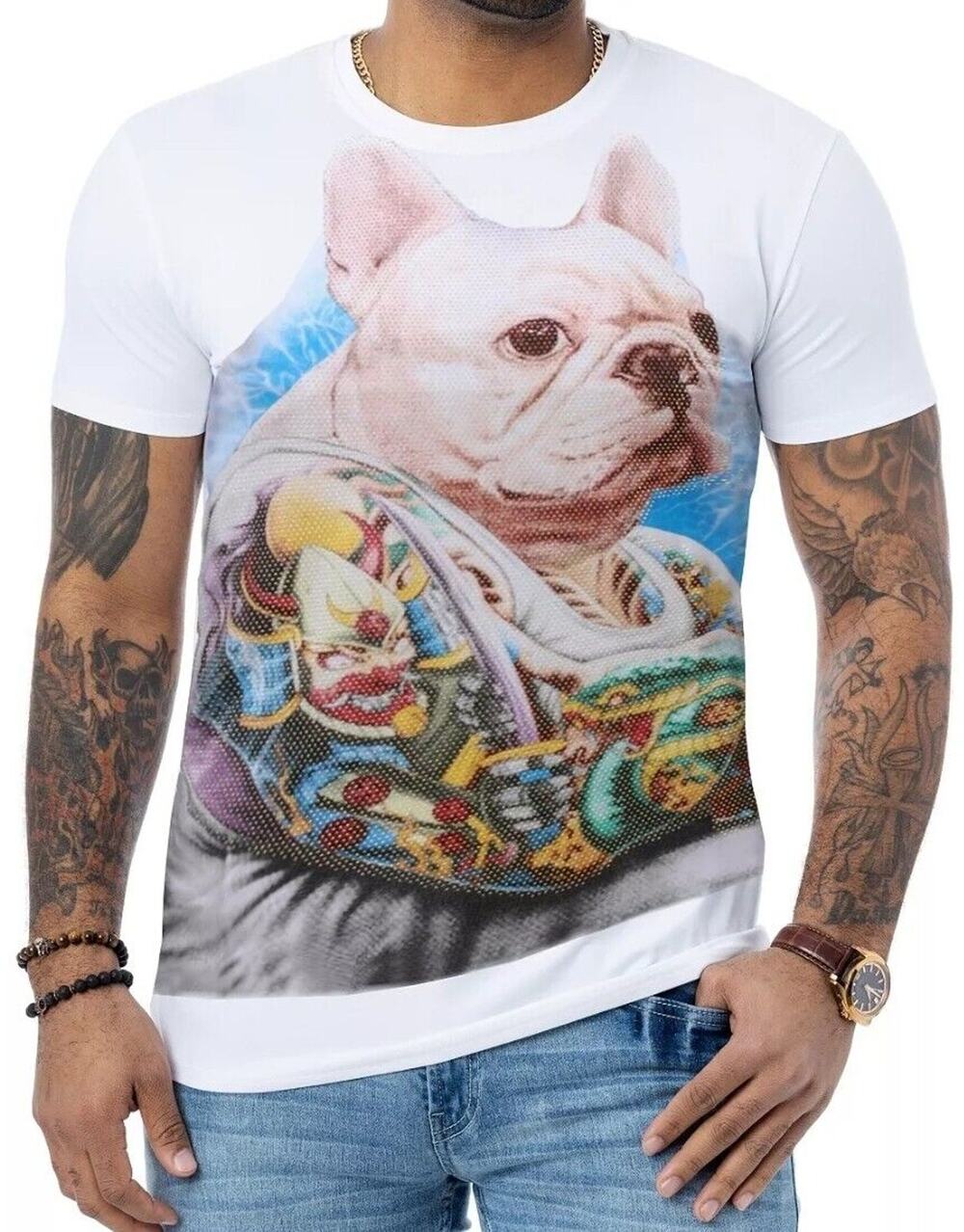 X-RAY Men's Tattooed French Sz Small
